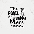 thumbnail image 4 of Inktastic Spring Break the Beach is My Happy Place Boys or Girls Baby T-Shirt, 4 of 5