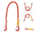 thumbnail image 3 of Climbing Rope, 10.5mm Nylon with Metal Rings Heavy Duty Safety Rope for Mountaineering, Rock Climbing & Rescue Operations, 3 of 7