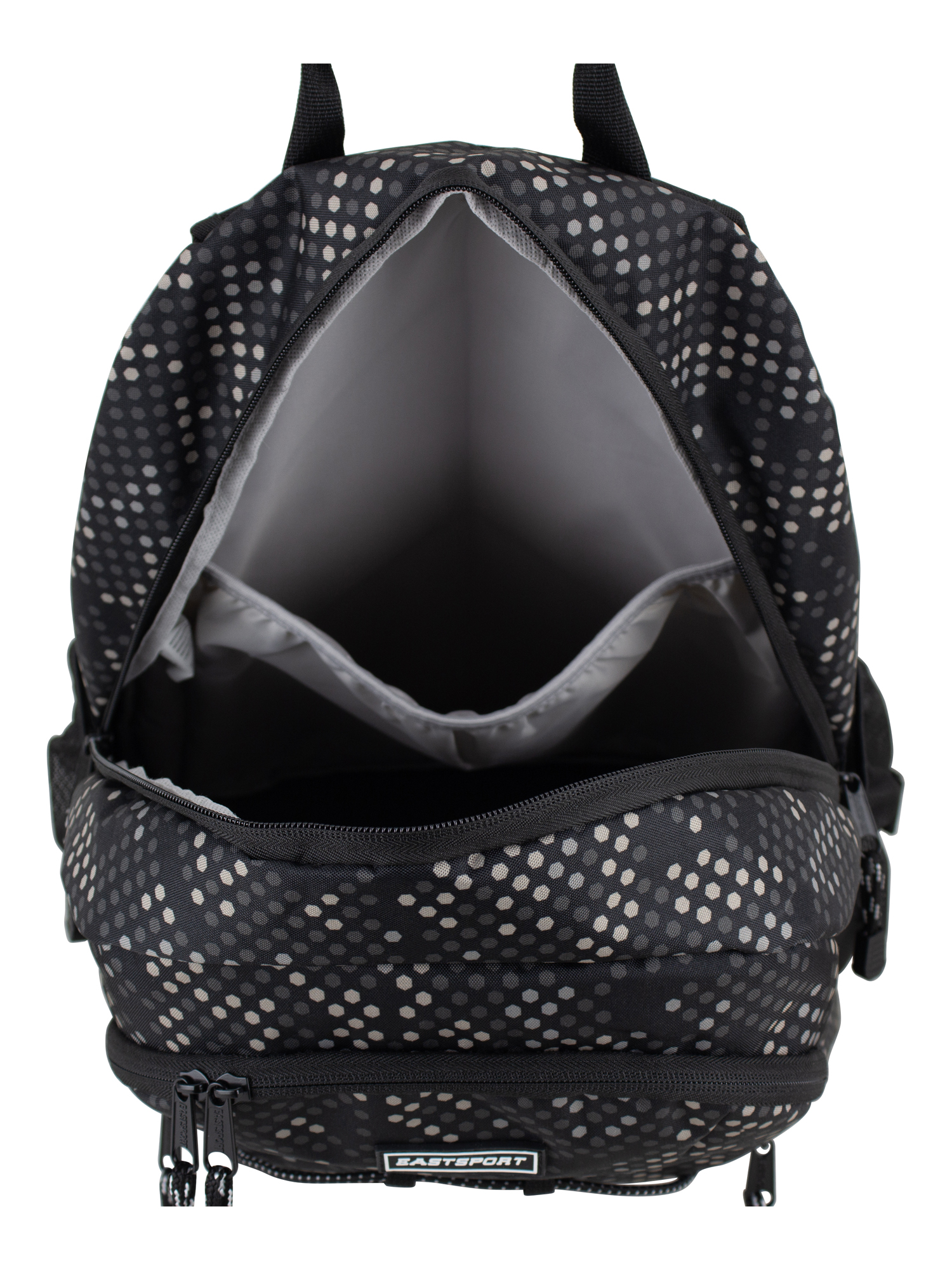 Eastsport Unisex Axis Sport 18.5" Bungee Backpack, Hex Dotted Camo