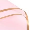 thumbnail image 1 of Nvzi flowers, gifts, gift box decorations, gifts, flower packaging paper, (gold edged semi transparent matte waterproof packaging paper, 58 * 58cm, light pink), 1 of 5