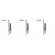 thumbnail image 5 of Riwesomey Taladro cuadrado para carpintería, taladro para carpintería de acero de alta velocidad, taladro de orificio cuadrado para mortajar, 9,5 mm 9.5 mm 3piezas Riwesomey CBP170534, 5 of 6