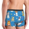 thumbnail image 5 of Junzan Cute Dogs Mens Underwear Boxer Briefs For Men’s - Small, 5 of 9