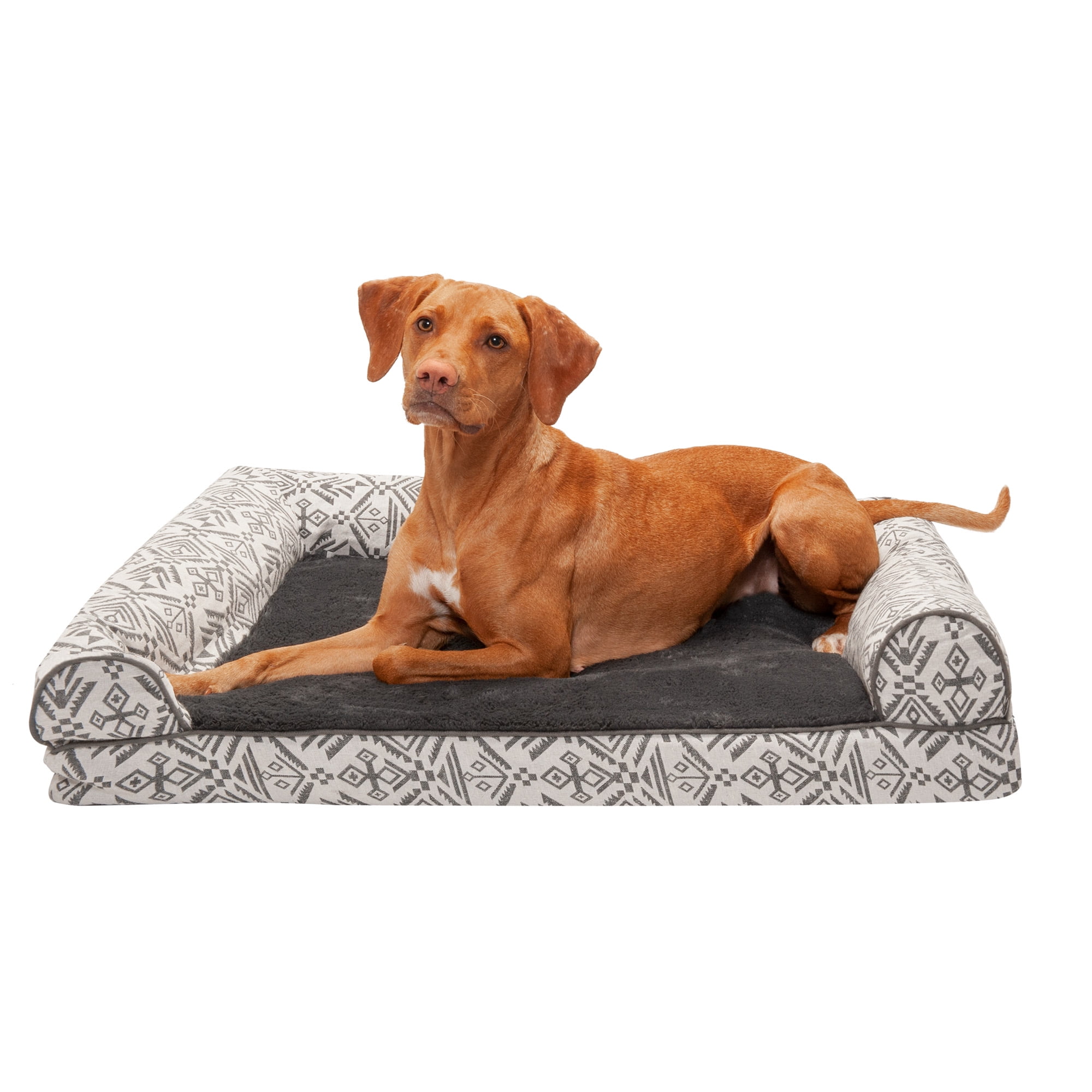 FurHaven Pet Dog Bed, Cooling Gel Memory Foam Orthopedic Southwest