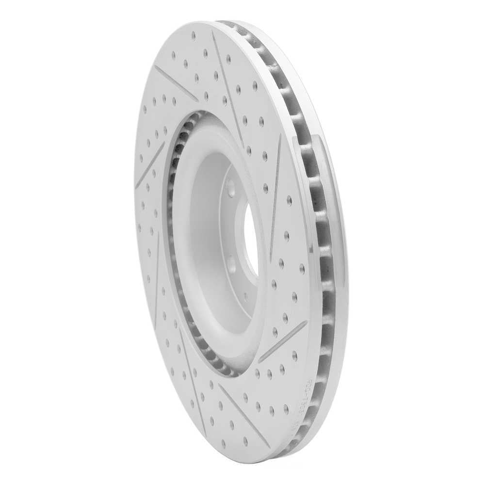 Dynamic Friction Company 830-73031L DFC Geoperformance Rotor - Drilled and Slotted