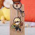 thumbnail image 4 of Acrílico Anime Periférico My Hero Academia Llavero Valle Verde Ikubaku Katsuki Transparente Estudiante Bolsa De Escuela Colgante, 4 of 4