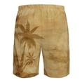 thumbnail image 6 of Naloa Retro Palm Tree Men's Beach Shorts, Surfing shorts, Swim trunks, Quick Dry Swim Trunks for Surfing Beach Fun - Small, 6 of 9