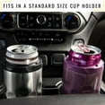 thumbnail image 3 of Hooch|Hog Slim Can Cooler - Insulated Stainless Steel Drink Sleeve Fits All 12 oz. Skinny Cans (Purple), 3 of 10