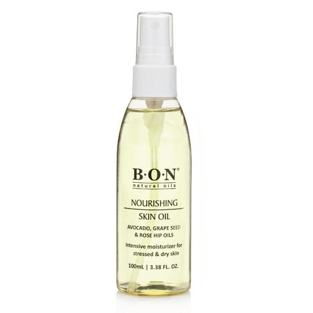 B.O.N Nourishing Skin Oil - All Natural Body and Face Oil To Help Improve the Appearance of Stretch Marks, Scars and Dry and Aging Skin - 100