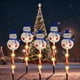thumbnail image 5 of Pack de 5 luces solares de Navidad LED impermeables para exteriores | Decoraciones del patio navideño | Resplandor Blanco Cálido | Estaca de instalación fácil | Papá Noel, Renos, Copos de Nieve,, 5 of 7
