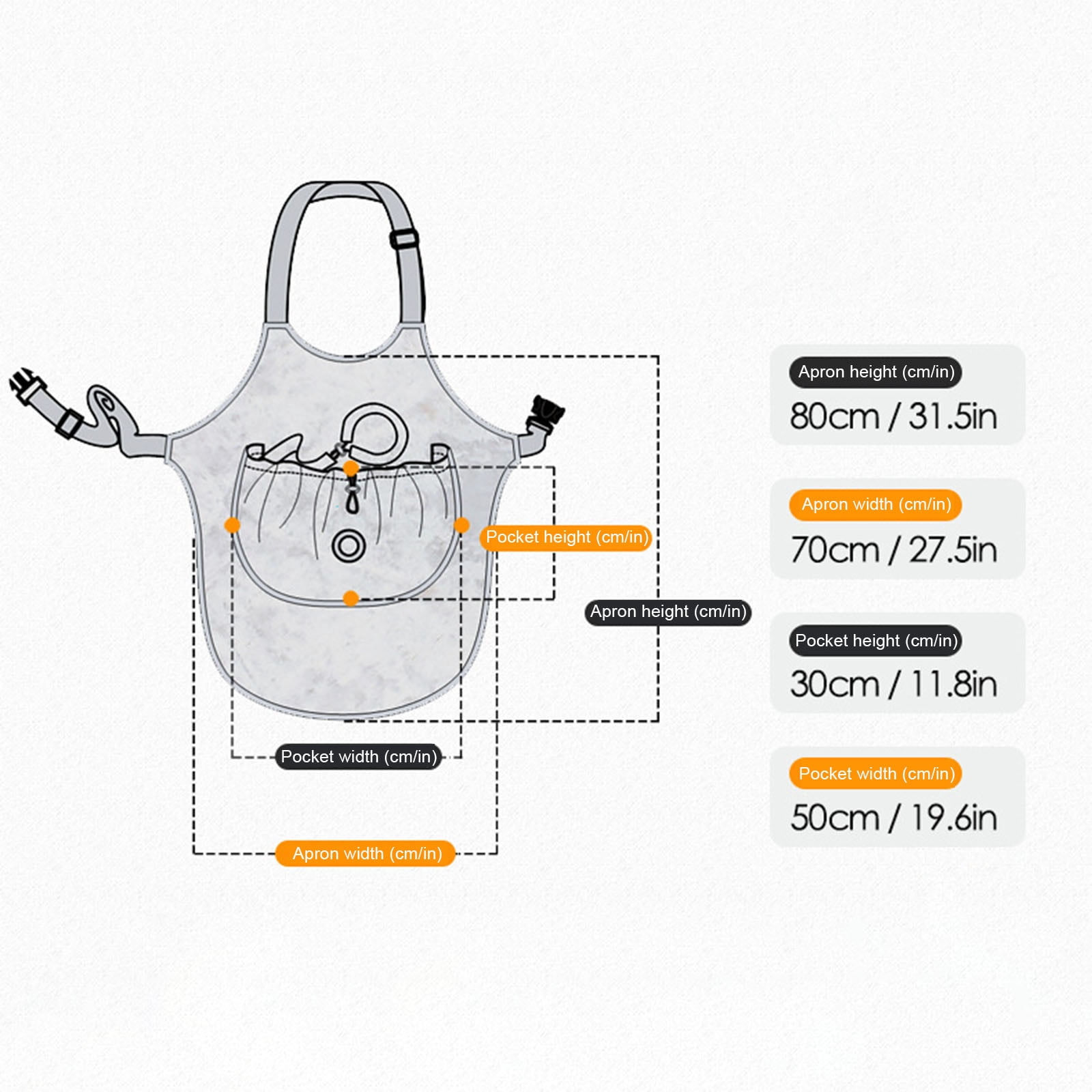 Cats Apron Harness with Adjustable Buckles Outdoor Small Dog Carrying Bag Safe and Convenient Pet Transport Tool