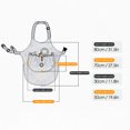 thumbnail image 3 of Portable Adjustable Pet Apron Harness Hands Frees Holder for Cats Small Dogs Carrying Bag with Spacious Pocket, 3 of 8
