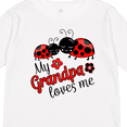 thumbnail image 4 of Inktastic My Grandpa Loves Me with Cute Ladybugs Boys or Girls Long Sleeve Toddler T-Shirt, 4 of 5