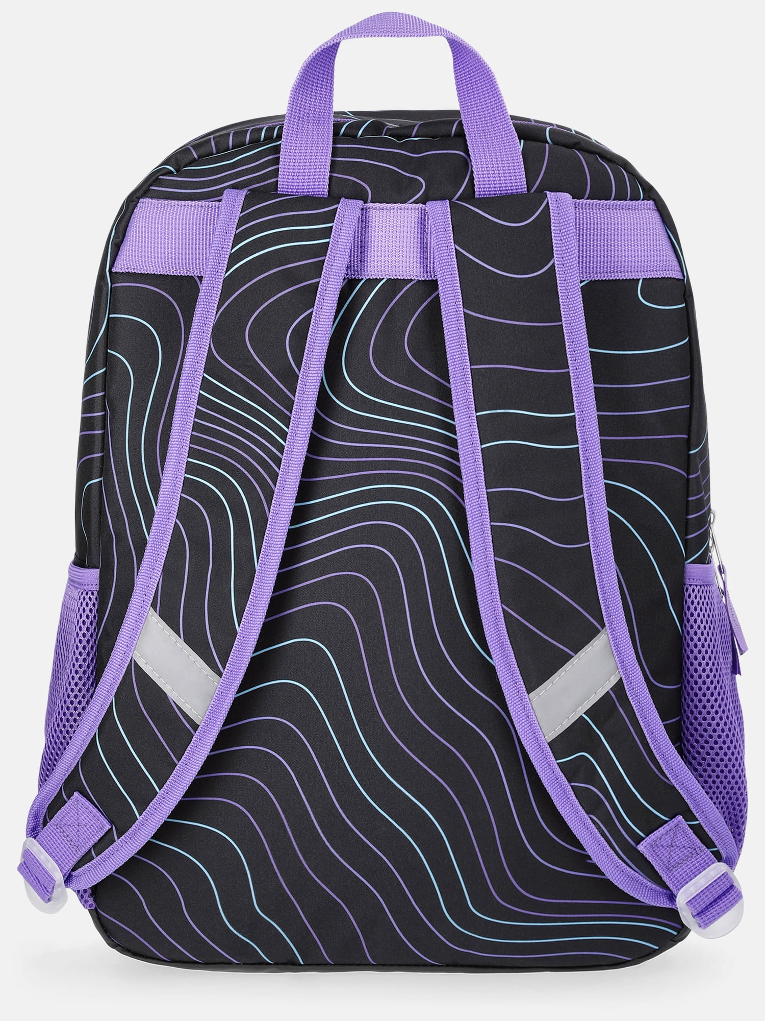 Sony KPop Demon Hunters Girls 17" Huntrix Golden Backpack, Black