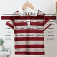 thumbnail image 3 of KyCheLot Boys Golf Shirt Stripe Button up Collar Cotton Short Sleeve Comfy Uniform School Shirt for 4-13 Years, 3 of 3