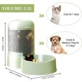 thumbnail image 2 of Dispensador de croquetas para perros y gatos, dispensador automático de croquetas, dispensador de comida para mascotas, para perros pequeños y grandes, gatos, 2 of 5