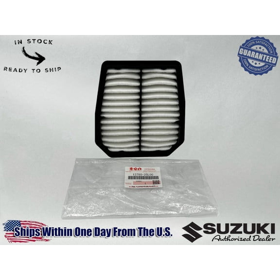 Suzuki Genuine OEM Authentic Air Filter 13780-25L00