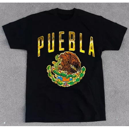 Vintage Mexico Puebla State Shirt. Mexican Flag Eagle Cinco De Mayo, Poblano, Mayan Newhot Trending Birthday Gifts