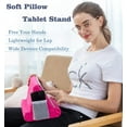 thumbnail image 3 of Soft Pillow Tablet Pillow Stand for Ipad Stand Mult-Angle Tablet Phone Holder Lap Stand Mobile Phone Holder, 3 of 6