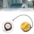 thumbnail image 2 of Bouchon de Réservoir de Carburant Compatible OEM en Jaune Vif pour Chevy et Voitures, 2 of 2