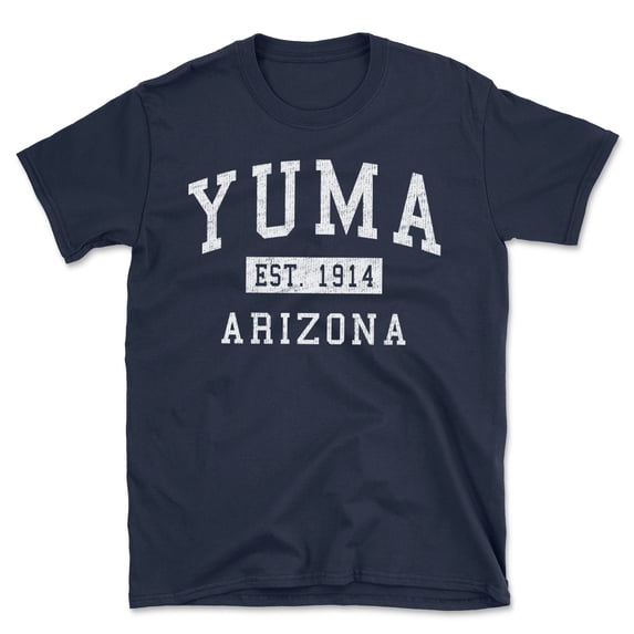 Yuma Arizona Classic Established Men's Cotton T-Shirt