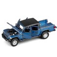 thumbnail image 1 of Coche fundido Aowear 1/32 Jeep Gladiator Alloy, modelo azul, 1 of 4
