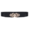 thumbnail image 4 of Womens Vintage Wide Elastic Stretch Waist Belt For Dresses Red, 4 of 8