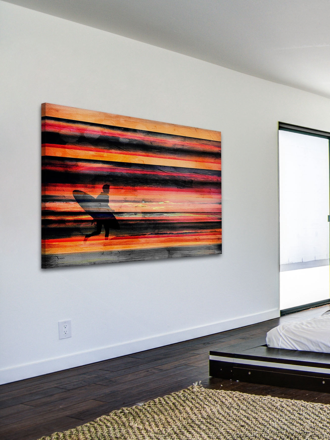 Parvez Taj "That Last Wave" Print on Canvas