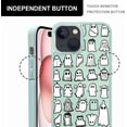 thumbnail image 2 of Compatible with iPhone 13 Case, Cute Ghost for Case Girls Women, Scratch-Resistant Shockproof Protective Cover 6.1 in - Clear Blue, 2 of 5