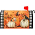 thumbnail image 1 of Fall Mailbox Covers Magnetic Standard Size 18 X 21 Inch Retro Sunflower Pumpkin Maple Leaf Mailbox Cover Autumn Thanksgiving Mailbox Wraps Post Box Cover Decoration Outdoor Garden Home, 1 of 6