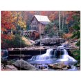 thumbnail image 1 of Waterfalls Picture Ceramic Tile Mural Kitchen Backsplash Bathroom Shower 406266-L43, 1 of 3