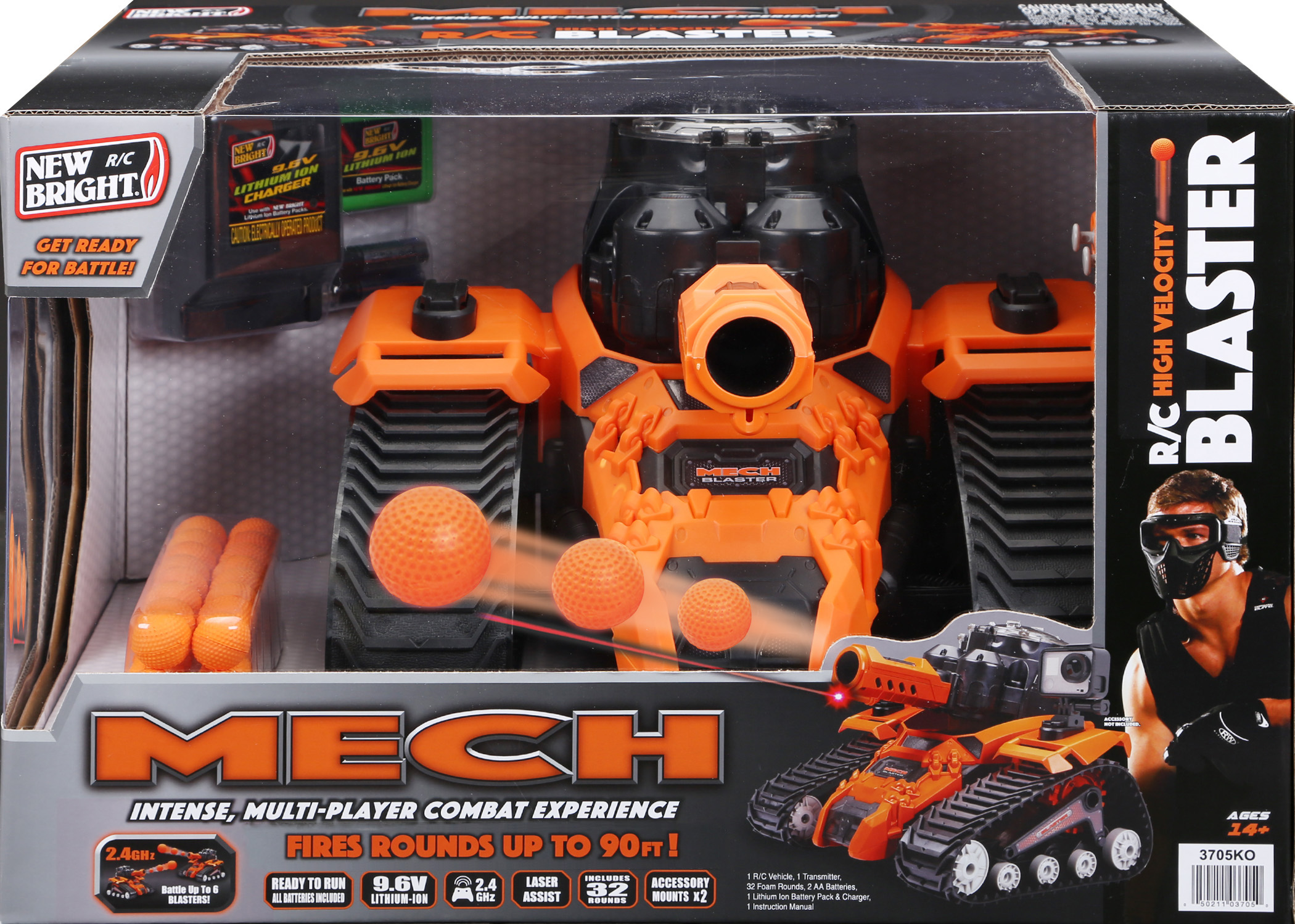 New Bright Remote Control Mech Trooper Blaster 2.4 GHz USB - image 2 of 5