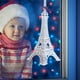 thumbnail image 4 of ¡Super Descuento!, Árbol de Navidad, decoración de hierro, adornos de copos de nieve, colgantes, decoración de escenas de ambiente navideño Akmoler, 4 of 9