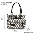 thumbnail image 4 of White diaper bag handbag, 4 of 5