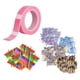 thumbnail image 1 of Cinta adhesiva de doble cara, con forma de bola y pajitas, divertida para adultos y niños, multifuncional, juguete sensorial, relajante, para hacer burbujas, nanocinta. Rosa, 1 of 8