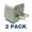 White, variant on Seven Star Universal Travel Plug Adapters For USA (4 Pack, Universal to USA - 2 Flat Pins - Type A, White)