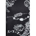 thumbnail image 4 of Versace Jeans Couture Man Black Chain Print Shirt Black Sizes IT 36-58, 4 of 4