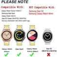 thumbnail image 4 of Stainless Steel Strap Metal Watch Band For Samsung Galaxy Gear S3 S4 46 Watch 3, 4 of 8