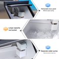 thumbnail image 2 of Kolice Commercial Automatic Ice Cube Machine,Ice Machine Ice Maker-132lbs per Day For Bars,Cafes, Milk-tea stores, Restaurants, Hotels,Bakeries, Dessert Shop, 2 of 9