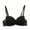 Black, variant on Push Up Bras for Women Plus Size Floral Lace Underwire Bra Adjustment Push Up support Bra Sexy Lace women Bra 32A~34B