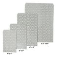 thumbnail image 5 of 20 Qty 4" x 6" Decorative Flat Paper Gift Bags - Silver Trellis Pattern on White Kraft Bags - for Sales/Treats/Parties Cookies/Gifts - N'icePackaging, 5 of 8