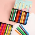 thumbnail image 2 of 1 Set Drawing Smoothly Comfortable Grip Crayon Wax Practical Dual-head Use Painting Crayon for Kids, 2 of 7