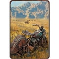 thumbnail image 1 of Placa de Metal Vintage de hierro para motocicleta, pintura Rectangular, Arte de la pared Decoración, 30x40cm, 1 of 9