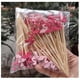 thumbnail image 3 of ZHAOCHENG 100 palillos de cóctel, palitos de madera para frutas, tenedores de bambú, brochetas de postre, palillos para cupcakes, aperitivos, pasteles, sándwiches, canapés, bocadillos para fiestas, 3 of 5