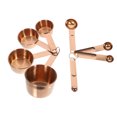 thumbnail image 1 of unbranded 1 De Tazas Medidoras Y Cucharas De Acero Inoxidable Rosado Para Uso, 1 of 5