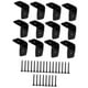 thumbnail image 2 of 12 piezas de herrajes para pérgola, clips para vigas, clips para huracanes, soportes para muebles de metal 15 x 197 pulgadas, 2 of 9