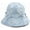 Light Blue, variant on Women Fashion Vintage Denim Bucket Hat Sweet Bow Decoration Wide Brim Rounded Top Sun Hat