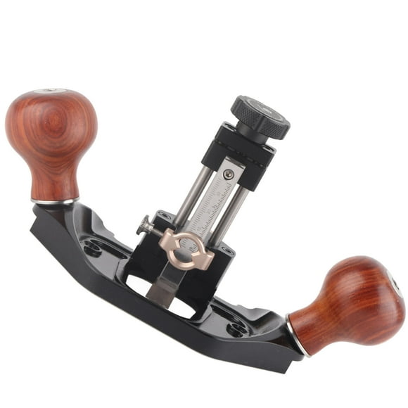 Router Plane, Aluminum Alloy Hand Planer Adjustable Sturdy for Woodworking