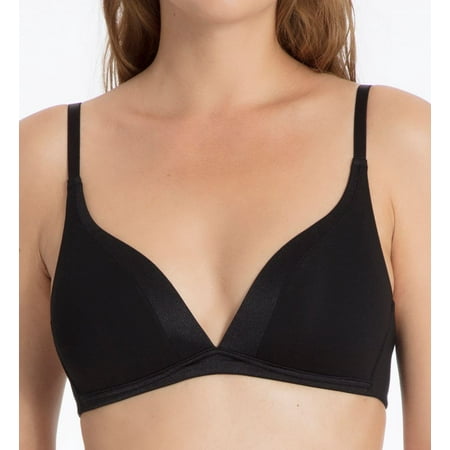 

Women s Calida 03158 Cate Triangle Wireless Bra (Black 38A)