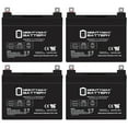 thumbnail image 1 of 12V 35AH SLA Replacement Battery for Heartway LX HP8 - 4 Pack, 1 of 6