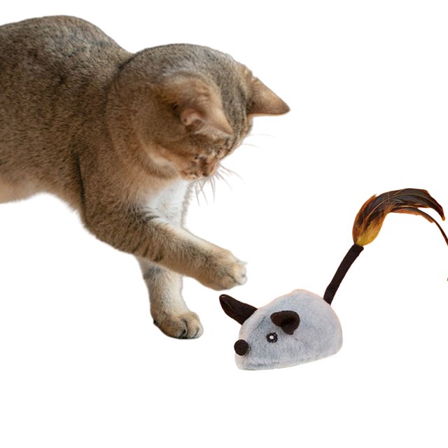 Juego Permanencia Juguete para Gato Y Ratón en 25690 (gris)